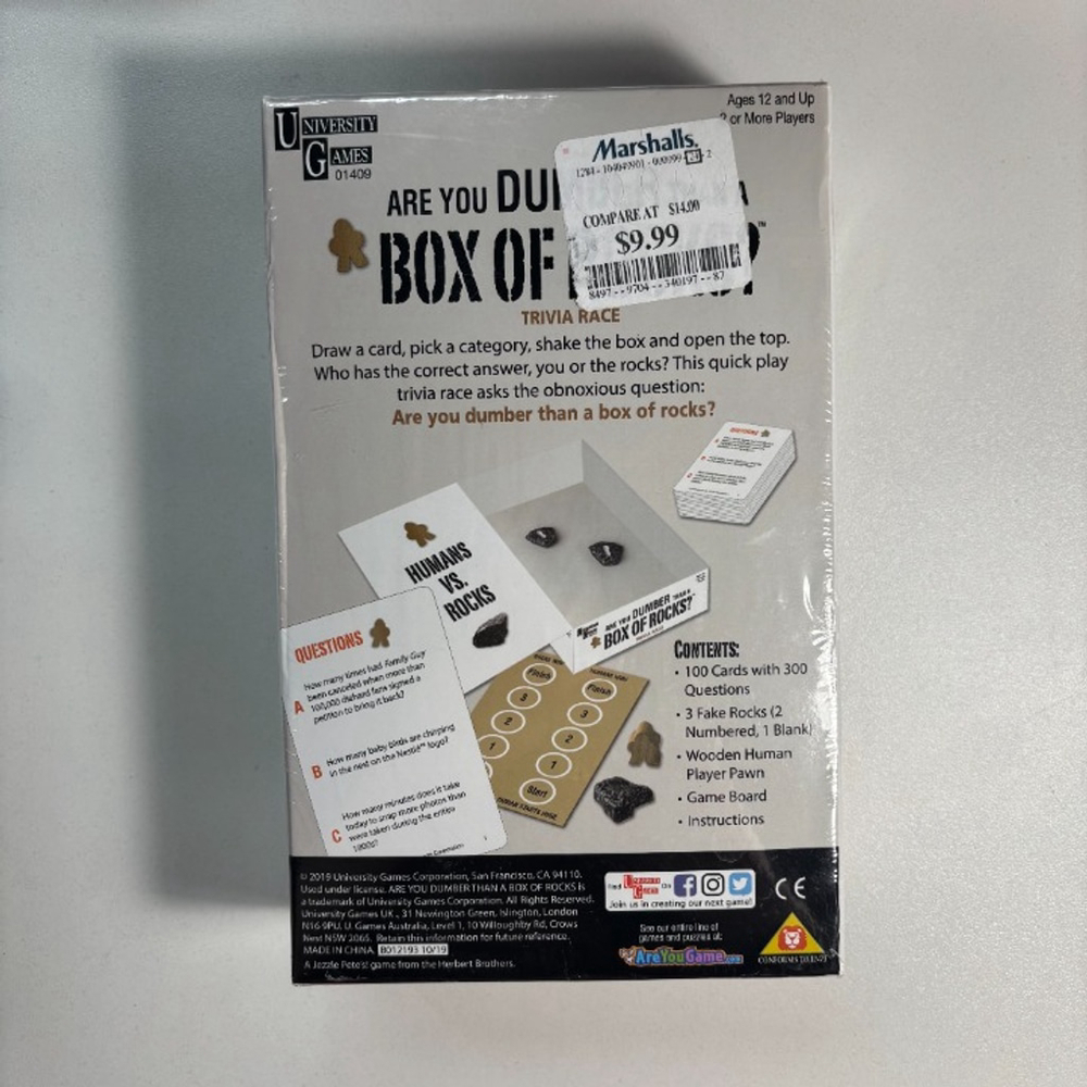 Are You Dumber Than A Box Of Rocks? - NIB Trivia Game - Picture 2 of 6
